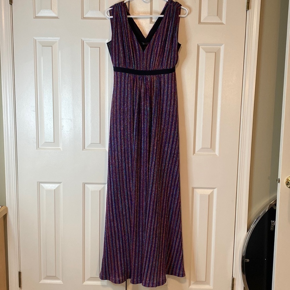 BCBGMaxazaria Sparkly Gown Size Small in Like New Condition